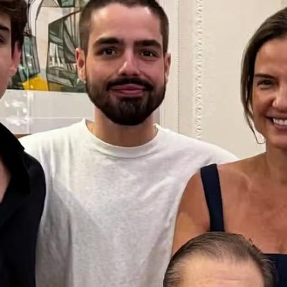 Aniversariante João Silva mostra Faustão em cadeira de rodas em clique raro