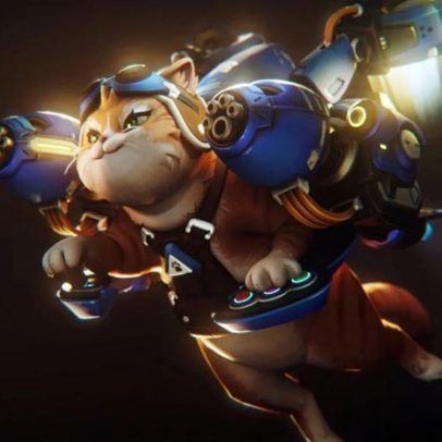 Fãs colocam a nova gatinha com jetpack de Overwatch em timeout