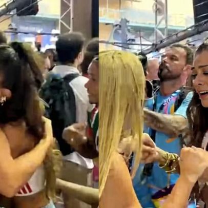 Virginia Fonseca parabeniza Juliana Paes após vitória da Viradouro