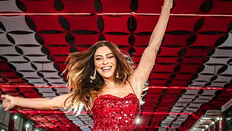 Juliana Paes detalha volta a Viradouro — Foto: Reprodução/Instagram