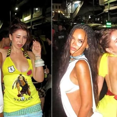 Kali Uchis usa blusa com foto de Shakira e jantar com ex de Kanye West no Rio