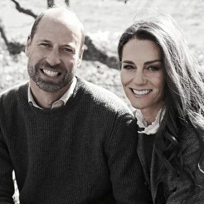 Kate Middleton e Príncipe William aparecem juntos em foto inédita de Dia dos Namorados