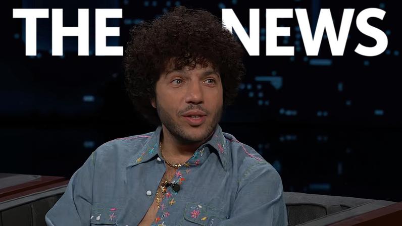 Benny Blanco on 'Jimmy Kimmel Live'