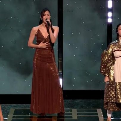 K-Pop Demon Hunters: EJAE, Audrey Nuna e Rei Ami apresentam 'Golden' no BAFTA