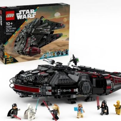 LEGO Star Wars: Millennium Falcon atinge preço mínimo histórico com 6 minifigs