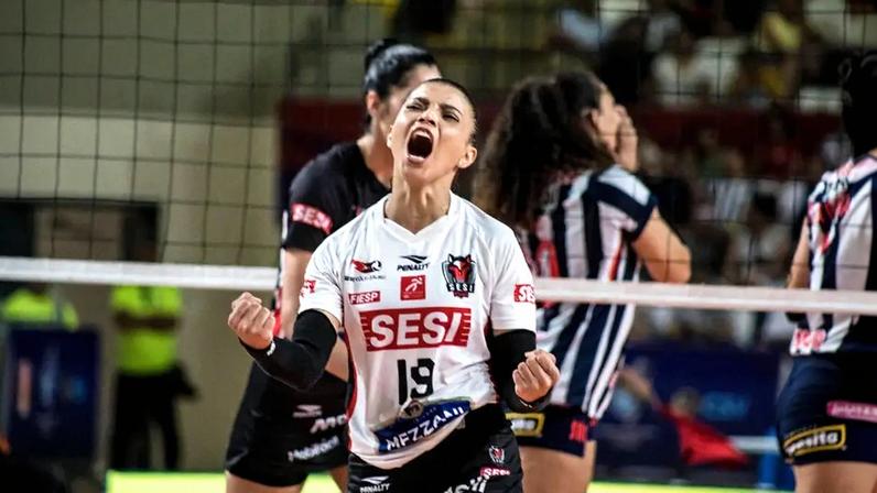 Sesi Bauru é finalista do Sul-Americano de vôlei 2026 (Foto: Betto Dolorier/FPV)