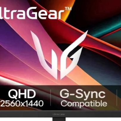 Monitor LG 27 UltraGear QHD cai 50% em Amazon por tempo limitado