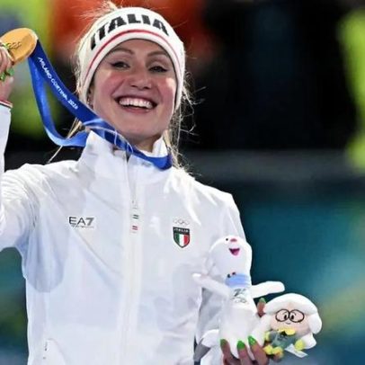 Atleta italiana vence ouro e estabelece recorde no dia do aniversário