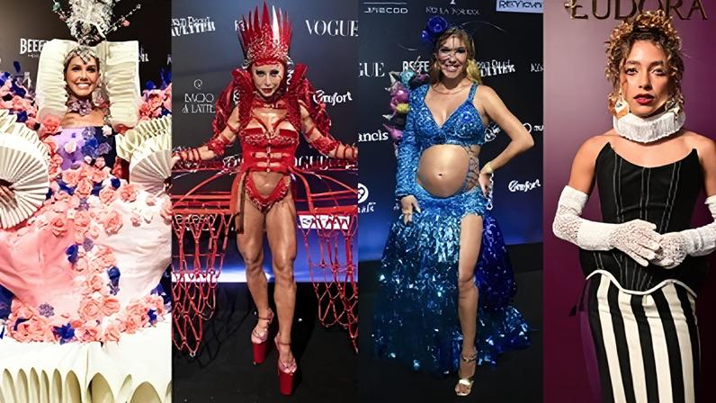 Quatro looks icônicos do Baile da Vogue