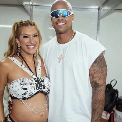 Lore Improta acompanha Léo Santana na folia baiana e desacelera após o Carnaval