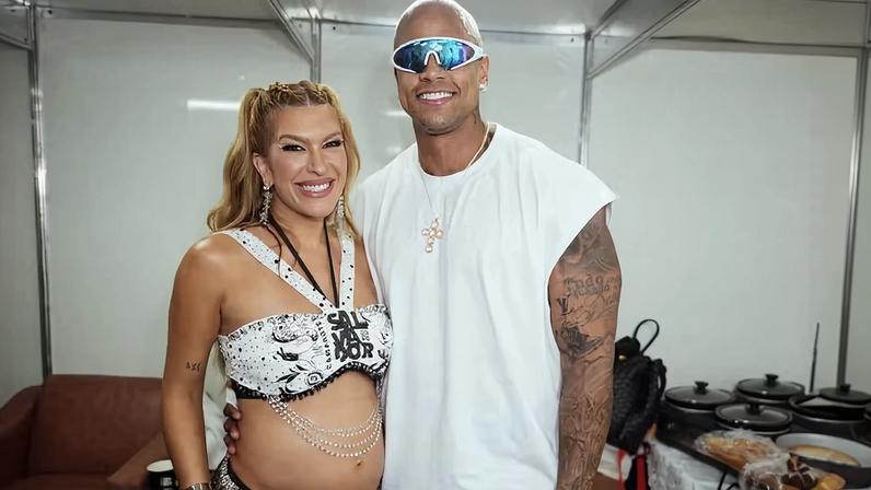 Lore Improta e Léo Santana — Foto: Caio Duran e Thiago Duran / BrazilNews