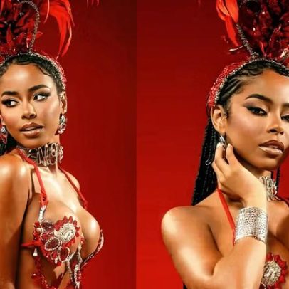 Lorena Maria usa micro fantasia antes de estrear no Carnaval; web reage