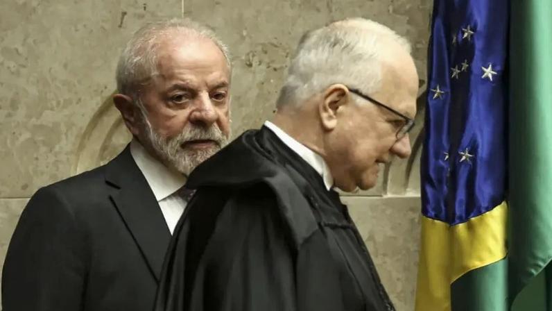 Lula e o presidente do STF, Edson Fachin. (Foto: Marcelo Camargo/Agência Brasil)