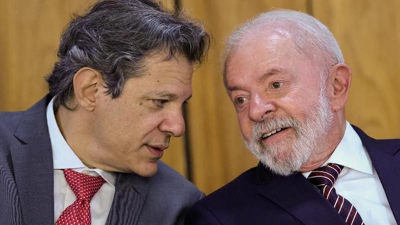 Lula e Fernando Haddad