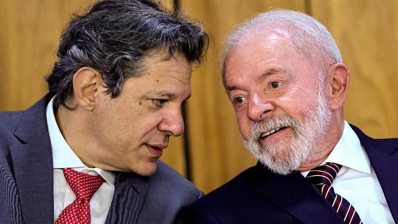 Lula e Fernando Haddad