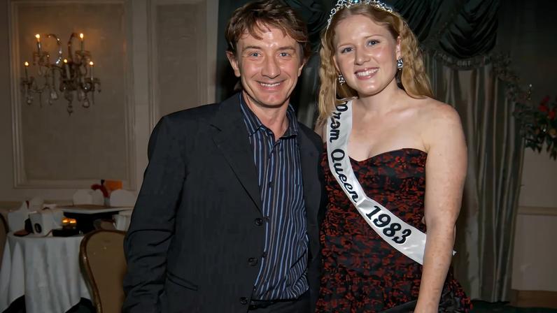 Martin Short’s late daughter, Katherine (pictured here with her dad at the Waldorf Astoria Hotel in New York City on Halloween in 2005), was friendly but mostly kept to herself, according to her neighbors.