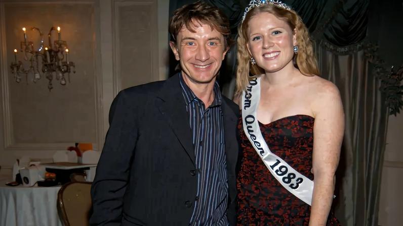 Martin Short’s daughter, Katherine, (seen above with her father in 2005) had a service dog to assist with “mental illness” in the years prior to her death.