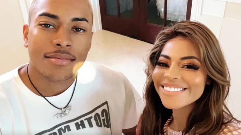 Mary Cosby and her son Robert Jr. smiling at the camera.