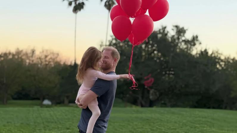 Meghan Markle shared a a sweet photo of Prince Harry and Princess Lilibet for Valentine's Day.