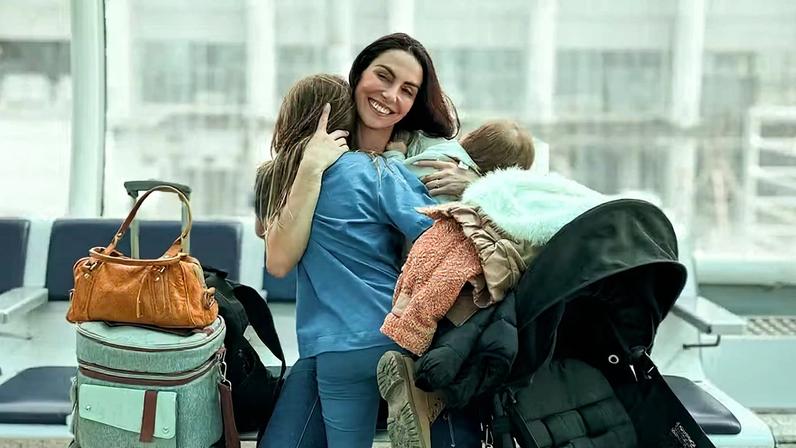 Mel Fronckowiak é mãe de Nina e Cora, do casamento com Rodrigo Santoro