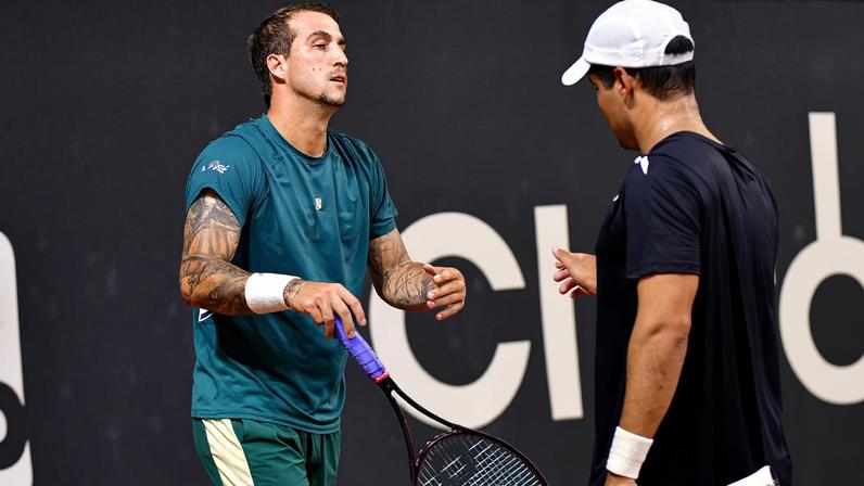 Berrettini às 19h na Central; duplas brasileiras em quadra