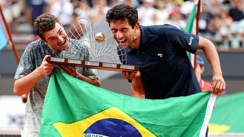 João Fonseca e Marcelo Melo (Foto: Fotojump)
