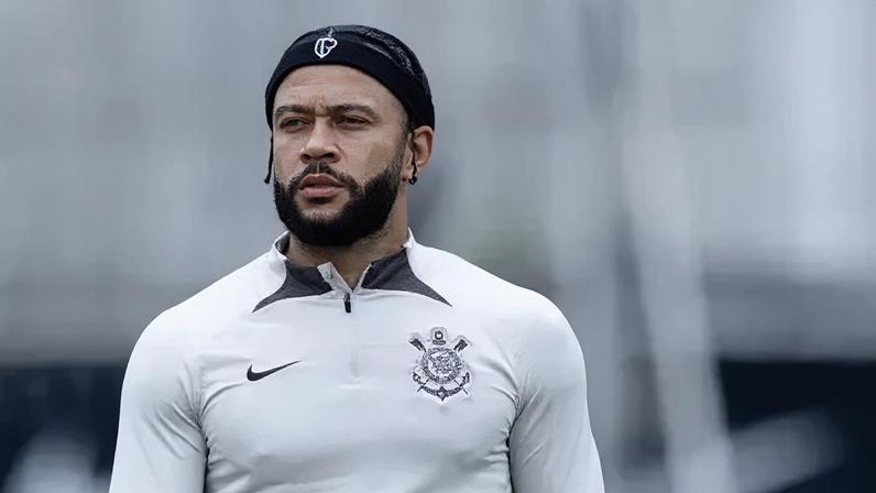 Memphis Depay, atacante do Corinthians.