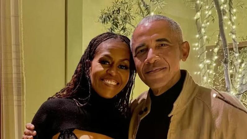 Michelle Obama e Barack Obama — Foto: Reprodução | Instagram