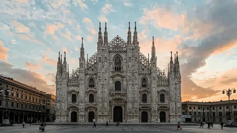 Catedral de Milão é um dos pontos mais emblemáticos da cidade italiana
