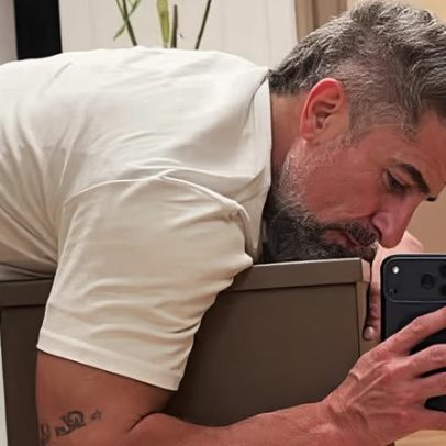 Marcos Mion passa por crise de hérnia de disco e utiliza móvel durante episódio