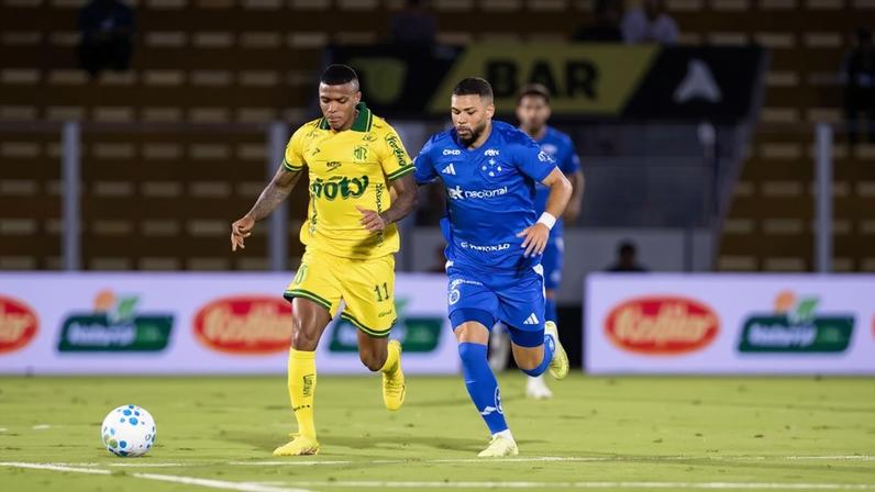 Mirassol x Cruzeiro no Maião pelo Brasileirão 2026 (Foto: Douglas Moreti/Agência F8/Gazeta Press)