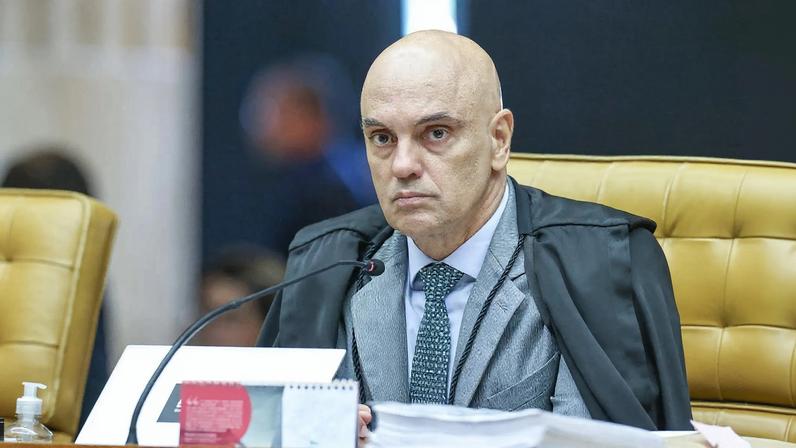 Moraes defendeu a manutenção da resolução do CNJ que veda "atividade político-partidária" de juízes nas redes sociais. (Foto: Antonio Augusto/STF)
