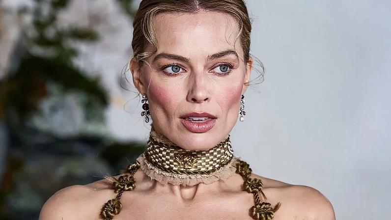 Atriz Margot Robbie em Londres