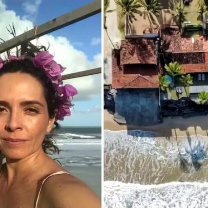 Nadia Bochi, ex-repórter do Mais Você, gerencia pousada na Paraíba com esposa