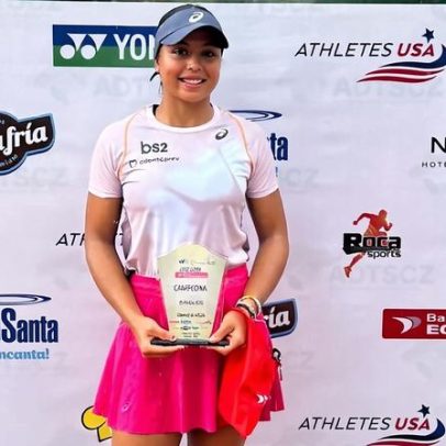 Naná conquista seu maior título juvenil no Sul-Americano Individual