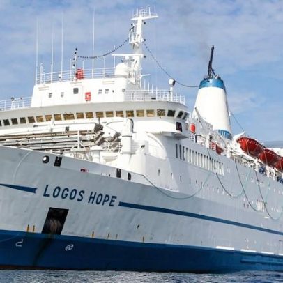 Navio Logos Hope chega a Málaga para atividades educativa s