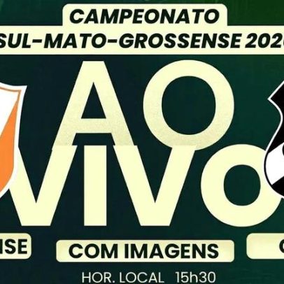 Naviraiense e Operário duelam pela liderança do Sul-Mato-Grossense na Lance!TV