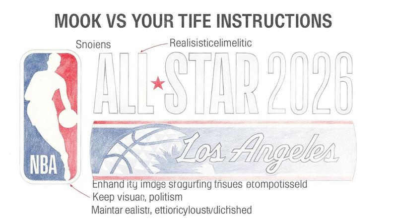 Logo do NBA All-Star 2026 (Foto: Divulgação)