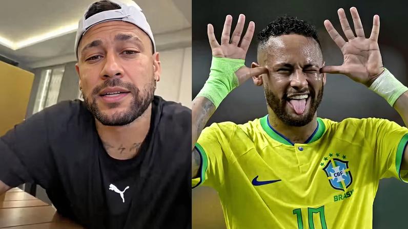 Neymar 'cobra' homenagens de parabéns em meio a polêmica com CBF — Foto: Reprodução/Instagram