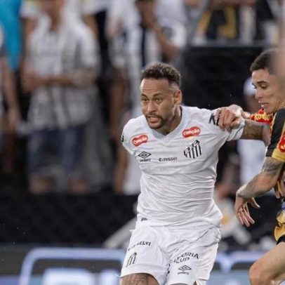 Neymar divulga dados de análise após eliminação do Santos
