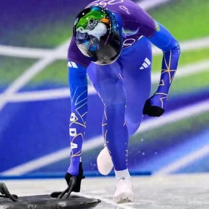 Nicole Silveira fica entre os 15 primeiros na estreia do skeleton
