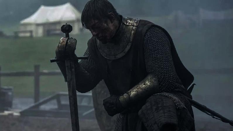 Foto de Peter Claffey como Dunk em O Cavaleiro dos Sete Reinos