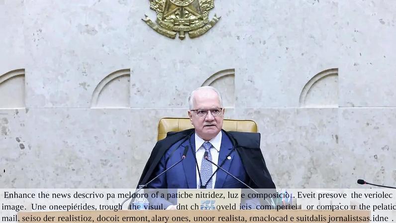 OAB pediu audiência com o presidente do STF, Edson Fachin, para tratar sobre o fim do Inquérito das Fake News, que dura quase sete anos. (Foto: Antonio Augusto/STF)