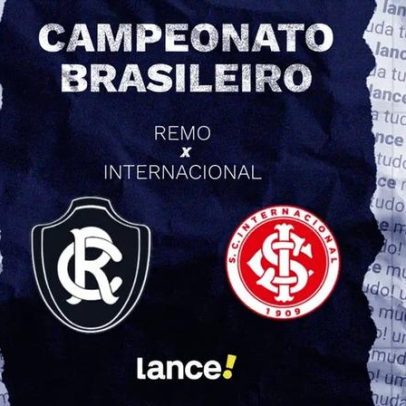 Remo x Internacional: como assistir ao vivo e prováveis escalações