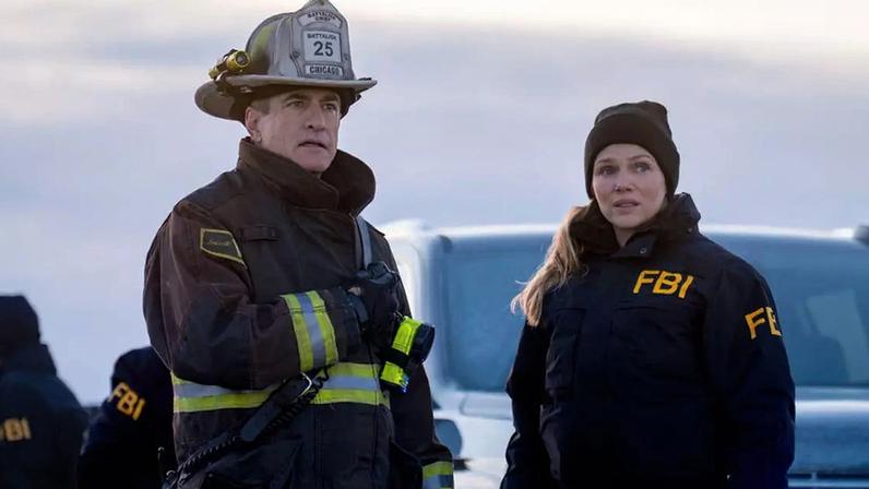 Foto do crossover de 2026 das séries One Chicago