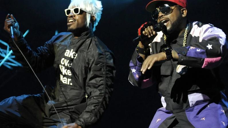 Andre 3000 (L) and Big Boi of Outkast