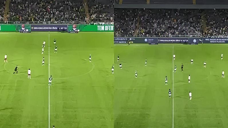 Palmeiras executou a saída de bola nos dois tempos contra o Fluminense