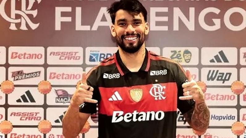 Lucas Paquetá foi apresentado pelo Flamengo um dia após a derrota para o Corinthians na final da Supercopa do Brasil