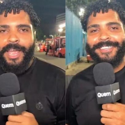 Paulo Vieira desfila surpresa na Império Serrano e celebra convite