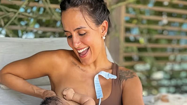 Carol Peixinho e Bento — Foto: Reprodução/Instagram